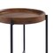 Alaterre Furniture Brookline 20" Round End Table, Medium Chestnut AWBL1868 - alternate 3